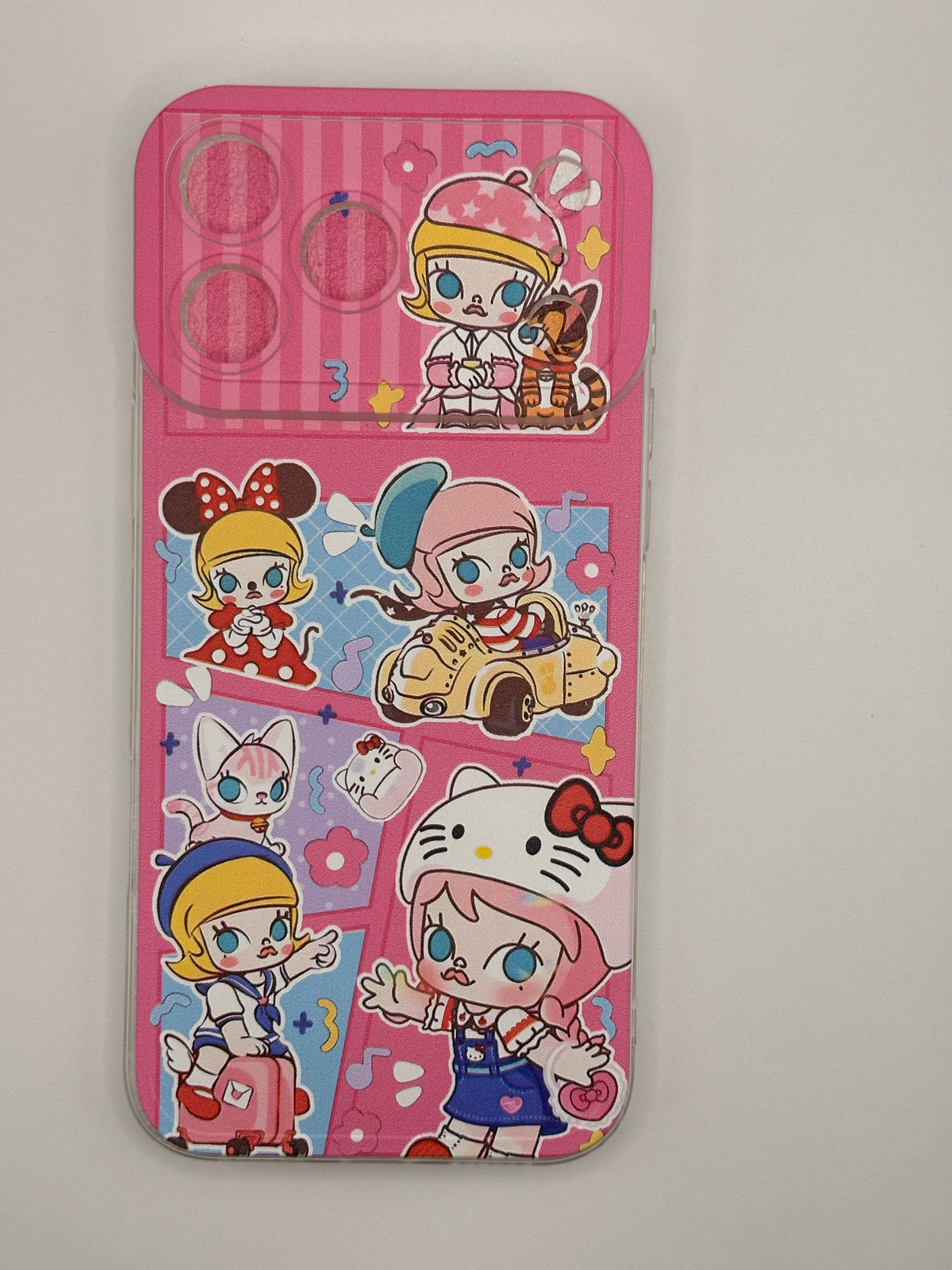 Coque iPhone Kawaii "Pop World