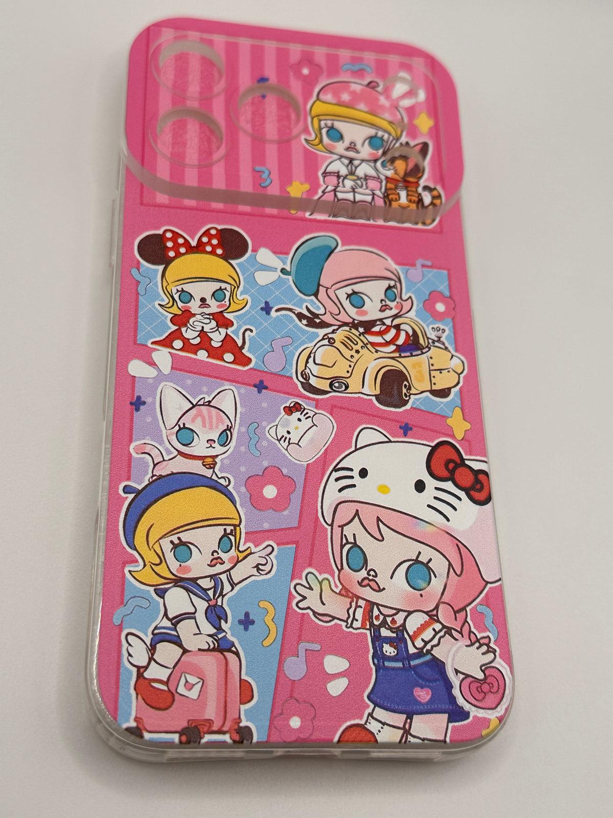 Coque iPhone Kawaii "Pop World